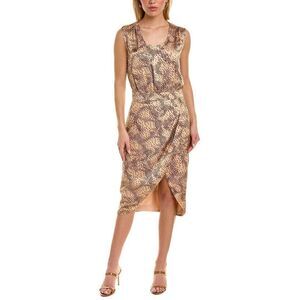 Black Halo Renata Midi Dress size 6